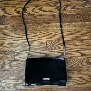 Kate Spade Black Patent Leather Crossbody